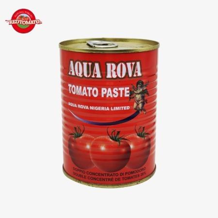 425g Konserve Domates Pastası Konforlu Açık Kapaklı Konserve Domates Pastası % 30 - % 100 Saflık