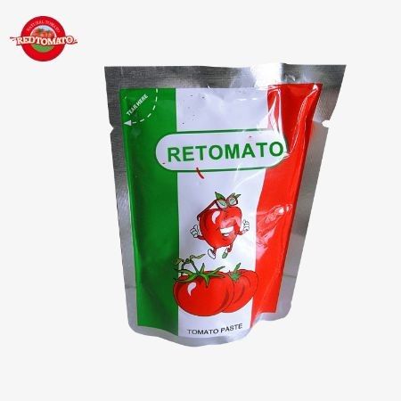 Çin Fabrikası Yüksek Kalite Konforlu Domates Pastası 50g Yüksek Durumlu Çift Konsantre