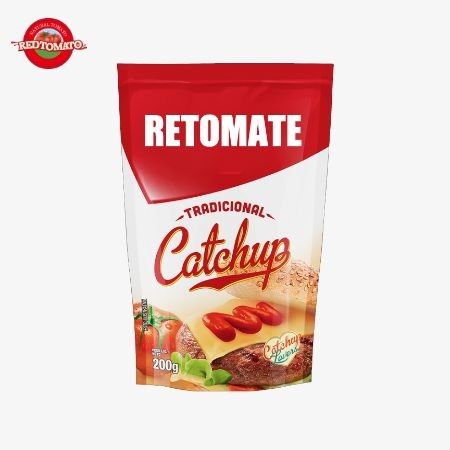 Fabrika üretiyor OEM Sachet Ketçap 200g Burger ve Sandviç için baharat Fabrika fiyatı