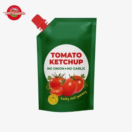 %1 Brix 210g Sachet Ketçap, Saf Doğal Aroması Fransız kızartması sosu için mükemmel.