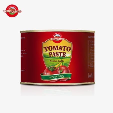Kullanıcı dostu tatlı ve acı domates pastasından kolaylıkla kullanılabilen 70 gramlık bir kutu