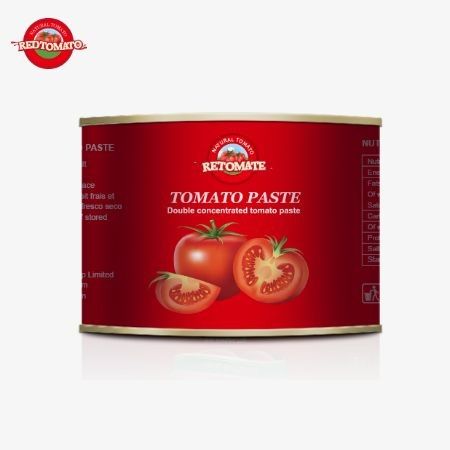 70g Kullanıcı dostu deneyim için uygun kolay açılan Kapaklı Premium Domates Konsantrat Donanması