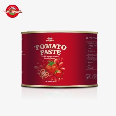 70g Dosya Domates Makası Konsantratı Gelişmiş Kullanıcılar İçin Tasarlanmış Kolay Açılabilir Kapak