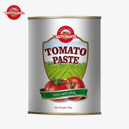 Konserve domates pastası 198g, ISO HACCP ve BRC standartlarına ve FDA'ya uymaktadır.
