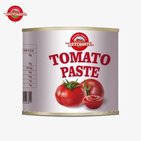 Konserve Domates Pasta 210g ISO HACCP BRC ve FDA yönetmelikleri dahil olmak üzere uluslararası kalite standartlarına uymaktadır