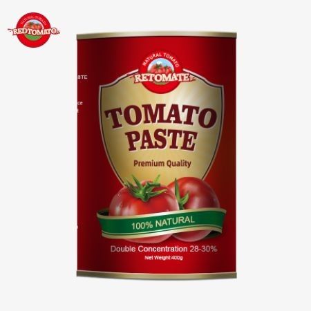 400g konserve domates pastası ISO HACCP BRC ve FDA üretim standartlarına uygun