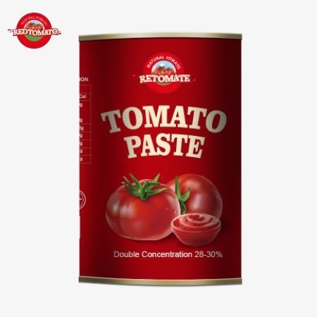 Çin Fabrikasından OEM 400g konserve domates pastası ISO HACCP ve FDA standartlarına göre üretildi