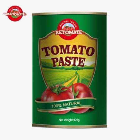 425 gramlık konserve domates pastası, ISO HACCP BRC ve FDA düzenlemeleri tarafından belirlenen küresel standartlara uyuyor.