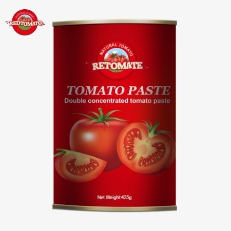 Fabrika ihracatı 425 gram konserve domates pastası ISO HACCP ve FDA tarafından belirlenen küresel standartlara uymaktadır