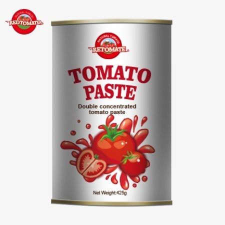 425 gramlık konserve domates pastası, ISO HACCP BRC ve FDA düzenlemeleri tarafından belirlenen küresel standartlara uygun.