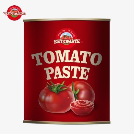 ISO HACCP BRC ve FDA'yı kapsayan Uluslararası Kalite ve Güvenlik Standartlarına uygun 800 gram konserve domates pastası