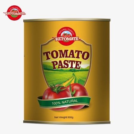800 gramlık konserve domates pastamız ISO HACCP BRC ve FDA Uluslararası Kalite Standartlarını karşılıyor.