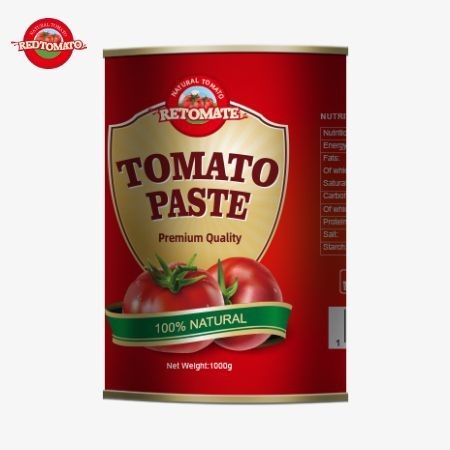 En kaliteli 1000g teneke konserve domates pastası Özel OEM hizmetleri sunar