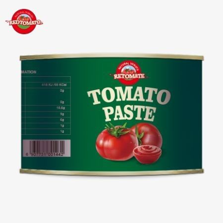 Yüksek Kalite Konserve Domates Ürünü 2200g Yüksek Kalite Konsantrasyonlu Domates Pastası 28-30%