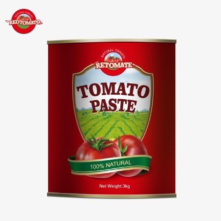 3 kg konserve domates pastamız ISO, HACCP BRC ve FDA üretim standartlarına uygun.