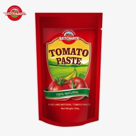 Ünlü bir Çin fabrikasından alınan 100 gramlık domates pastası.