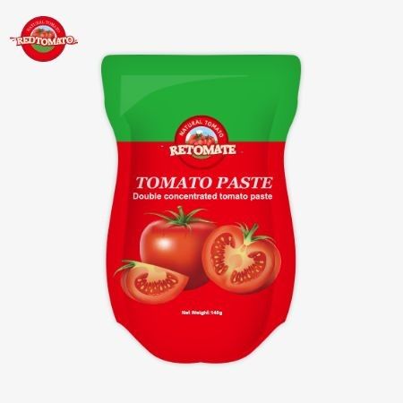 140 gram tatlı ve ekşi domates pastası, %22 ila %30 saflıkta mevcut