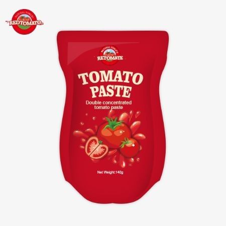 140g Stand-Up Sachet Of Sweet And Sour Tomato Paste Saflık aralığı: 22% - 30%