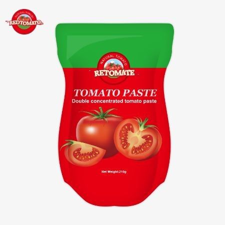 210 gramlık domates pastasının üretimi ISO HACCP BRC ve FDA üretim standartlarına uyuyor.