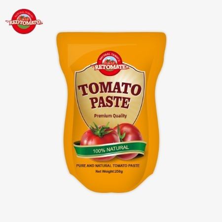 250 gram domates pastası, %30-100 saflıkta, tatlı ve ekşi