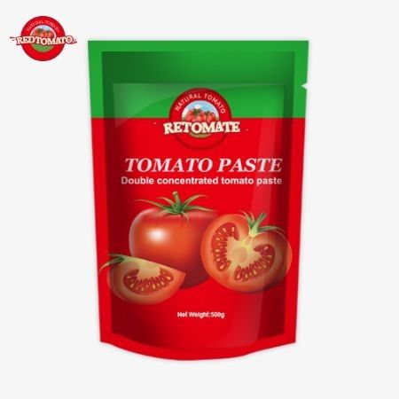 500 gramlık stand-up domates pastası rahat bir ambalaj ve lezzetli bir tad sunuyor.
