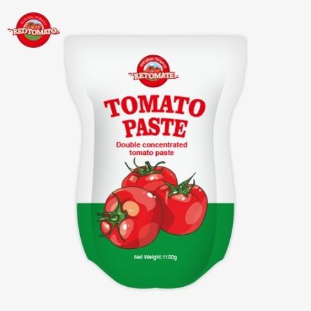 1100 gramlık Stand-Up Tomato Pastası, ISO, HACCP ve BRC Standartlarına Uyumlu