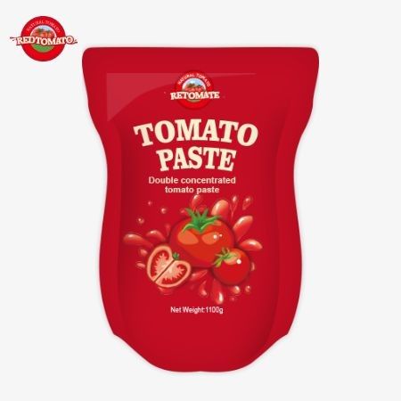 1100 gramlık Stand-Up Tomato Pastası, ISO HACCP ve BRC Standartlarına Uyumlu