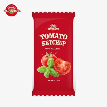 10 gram domates ketçap torbası, fabrika fiyatında bulunan doğal malzemelerle tatlı ve zengin bir lezzet sağlar.
