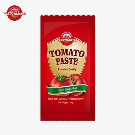 OEM Küçük Torba Domates Ketçap 30g Tatlı ve Ekşi Tad Temiz Doğal Aroması ISO HACCP BRC FDA Standartları