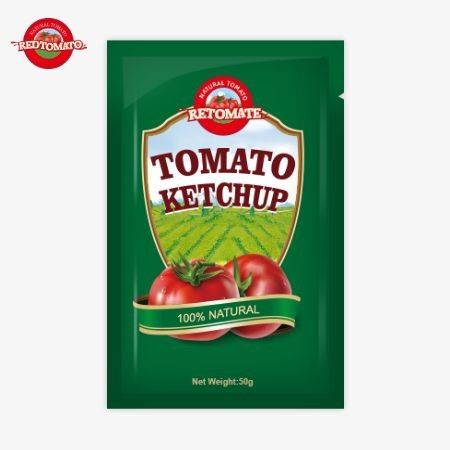 OEM Premium 50g Küçük Torba Ketçap Fabrika Fiyatıyla Çin Fabrika Doğrudan Satış
