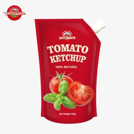 OEM Çin Fabrika Fiyatı Daldırma Sos Çantası Ketçap 100g Tatlı ve Ekşi Saf Doğal Baharat