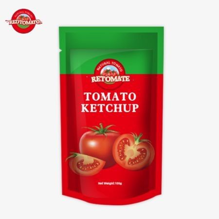OEM Çin Fabrika Fiyatı 100g Tatlı ve Ekşi Daldırma Sosu Torba Ketçap, Saf Doğal Baharat
