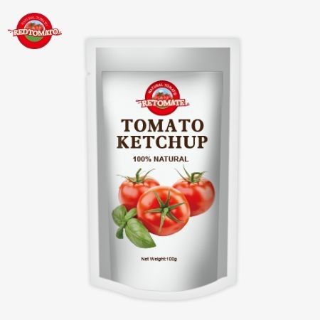 OEM Çin Fabrika Fiyatı 100g Tatlı ve Asurlu Doğal Çuval Ketçap Daldırma Sos Çantası
