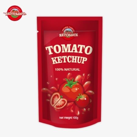OEM Çin Fabrika Fiyatı 100g Tatlı ve Ekşi Ketçap Torbası, Saf Doğal Baharat