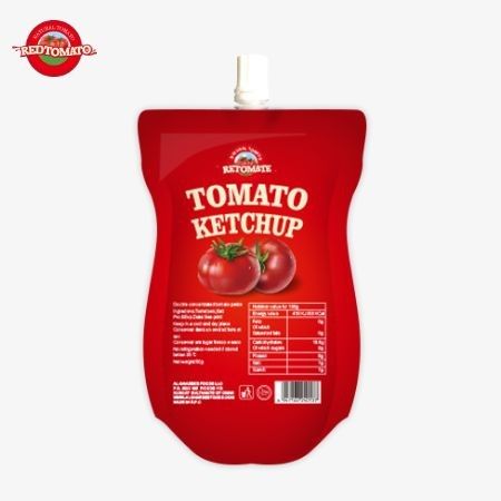 100g Tatlı ve Ekşi Doğal Ketçap Çuvalı OEM Çin Fabrika Fiyatı HACCP FDA Standartları