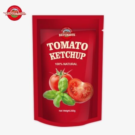 OEM 200g Sachet Ketçap, saf doğal lezzet Çin Fabrika fiyatı için mükemmel