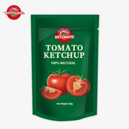 OEM 200g Sachet Ketçap Saf Doğal Aroması Çin Fabrika Fiyatı için Mükemmel