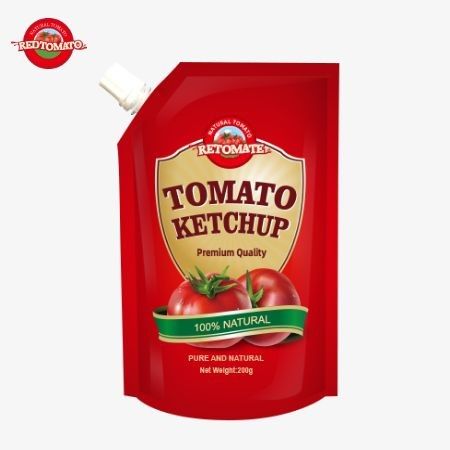 OEM 200g saf doğal lezzetli ketçap, Çin'deki fabrika fiyatı için mükemmel.