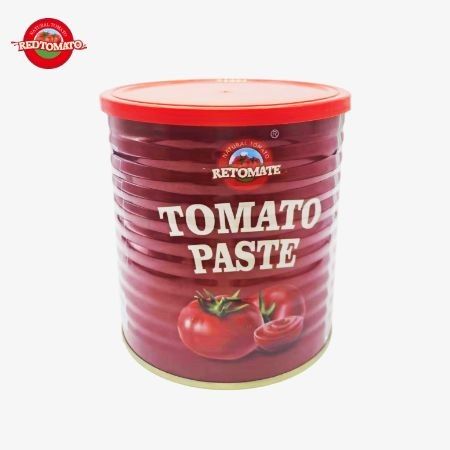 Retomate Kendi Marka 800g Konserve Domates Pastası Brix28-30% Marka ve Paketleme Tasarımı Sağlayın