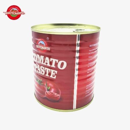 Retomate Kendi Marka 800g Konserve Domates Pastası Brix28-30% Marka ve Paketleme Tasarımı Sağlayın
