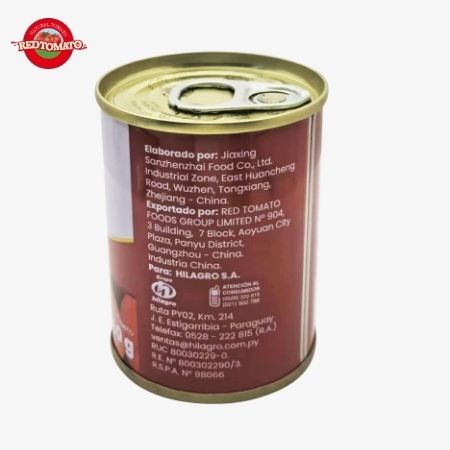 BONCUSTO Marka 140g Konserve Domates Salçası Brix22-24% Marka ve Ambalaj Tasarımı Sağlayın
