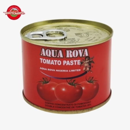 70gAQUA ROVA Konserve Domates Salçası Brix 28–30% Marka ve Ambalaj Tasarımı Sağlayın