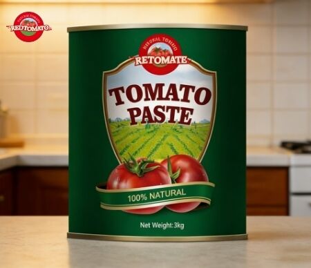 3 kg konserve domates pastası ISO HACCP BRC & FDA Uluslararası ihracat için onaylandı