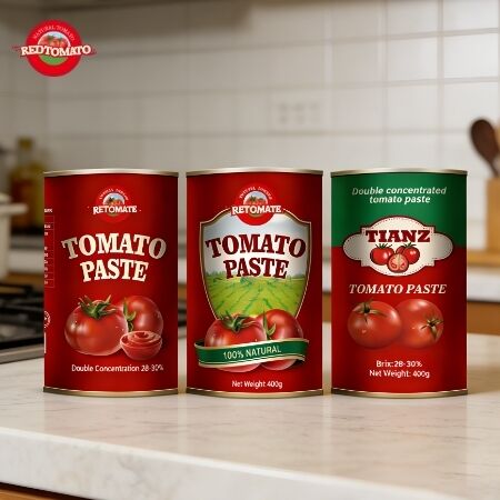 400 gr Konserve Domates Salçası ISO HACCP BRC FDA Üretim Standartlarına Uygundur
