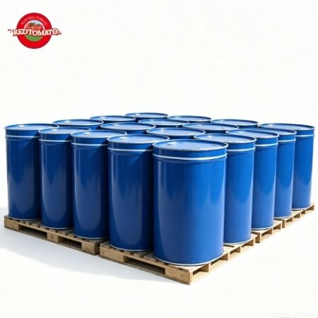 Yeni Hasat Soğuk Kırma Domates Salçası %28-30 Brix Çift Konsantre %100 Saf Sincan Varil Paketi