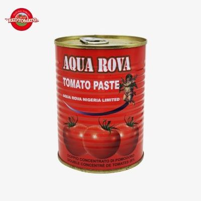 425g Konserve Domates Pastası Konforlu Açık Kapaklı Konserve Domates Pastası % 30 - % 100 Saflık