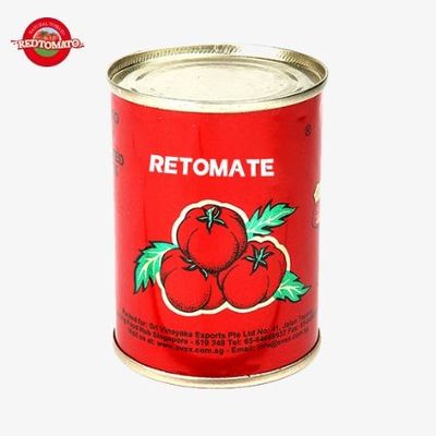Konserve çift konsantrasyonlu domates pastası 425g Kapak Açık Kapak