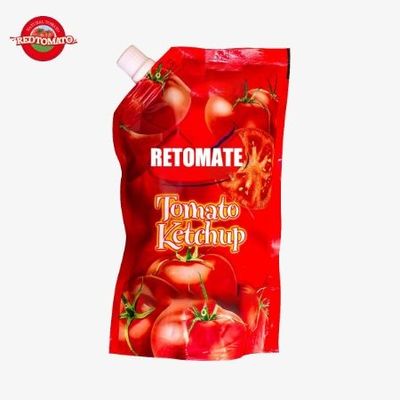 HACCP Sertifikası Torba Ketçap 300g Tat artırıcısı için küçük kullanışlı