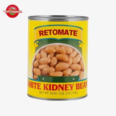 Konforlu konserve beyaz böbrek fasulyesi tuzlu su 800g besleyici gıda