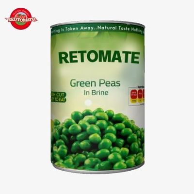 Taze konserve yeşil bezelye tuzlu 800 gram